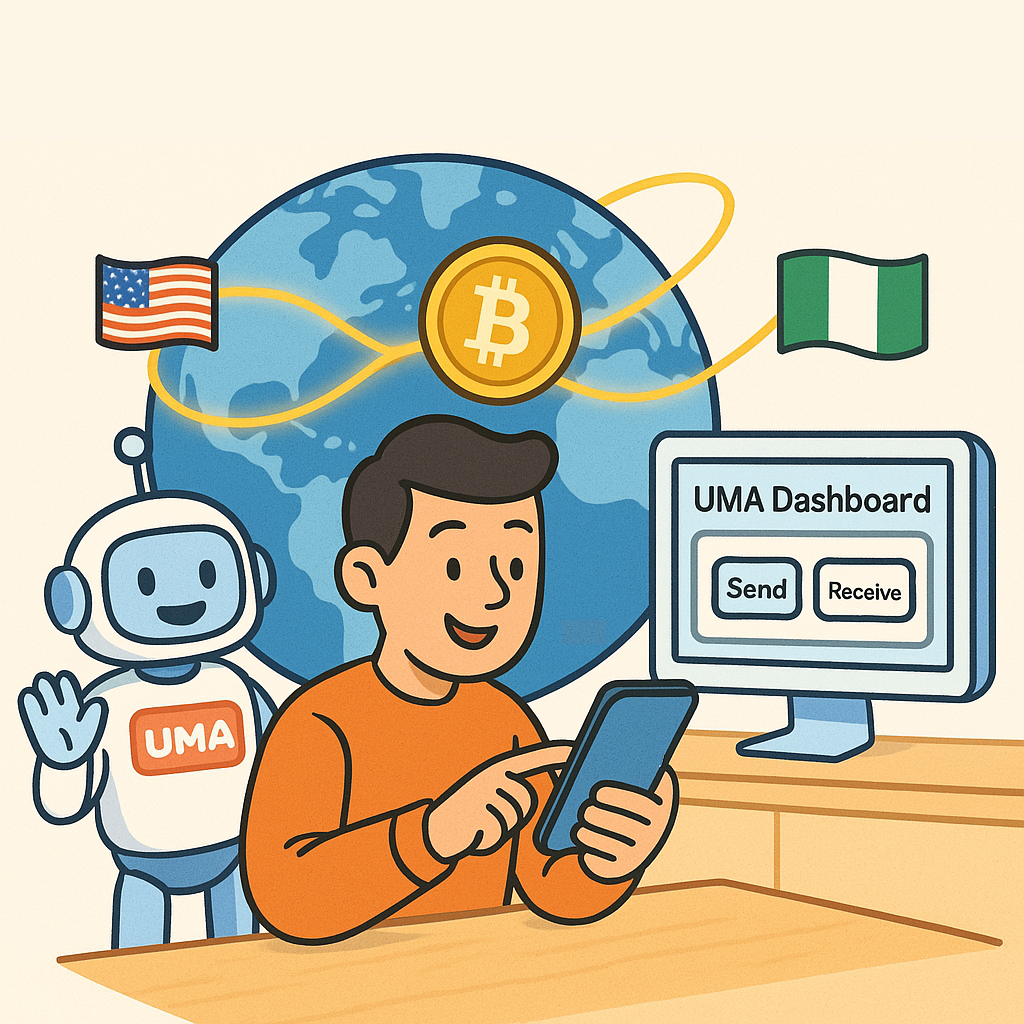 UMA without touching crypto